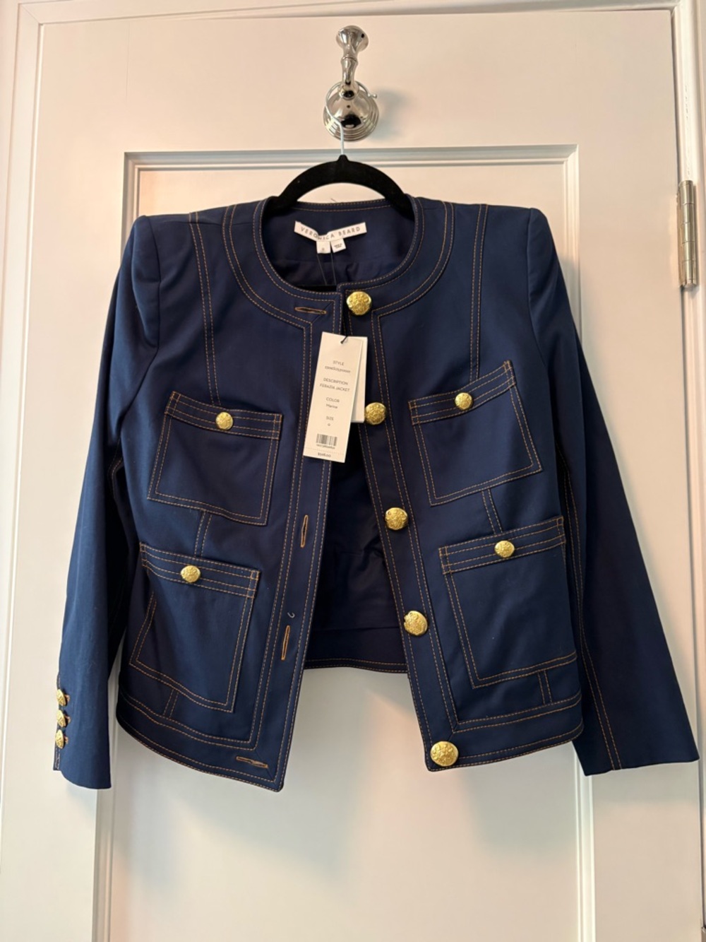 NWT Veronica Beard Ferazia Jacket, Size 0